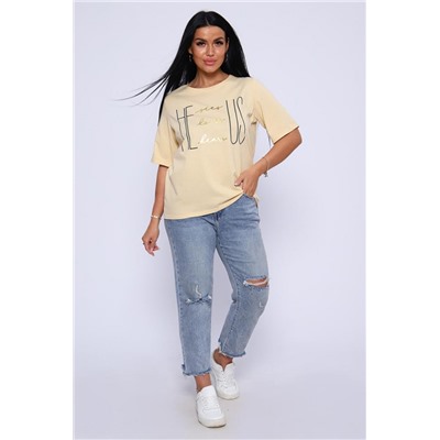 Футболка 80022 (Песочный)