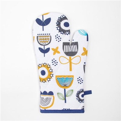 Варежка-прихватка «Эклектика», 18×32 см, 130 г/м², 100% хлопок