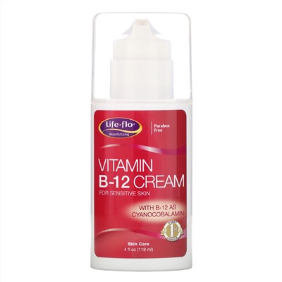 Life-flo, Крем с витамином B-12, 4 унции (113,4 г)