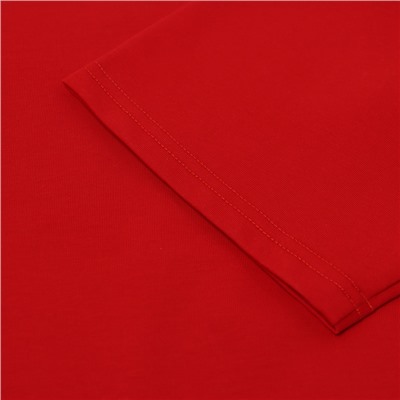 Футболка женская укороченная MINAKU OVERSIZE FIT, фуксия, размер 42