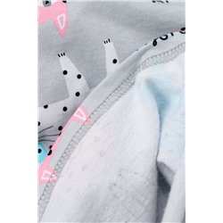 Пижама Счастье начес футер детская