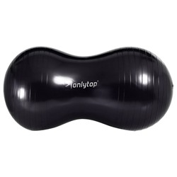 Фитбол овальный ONLYTOP, 900 г, цвета МИКС