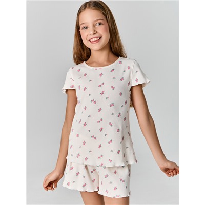 КОМПЛЕКТ ДЛЯ ДЕВОЧЕК (ФУТБОЛКА, ШОРТЫ) 567752