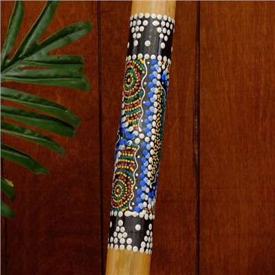 Сувенирный музыкальный инструмент «Посох дождя», 50 см, МИКС