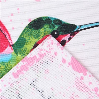 Набор полотенец кухонный «Доляна. Счастливые птички», 35×60 см-2 шт., 100% хлопок