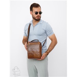 Сумка мужская кожаная 99888Z brown Zinimsk