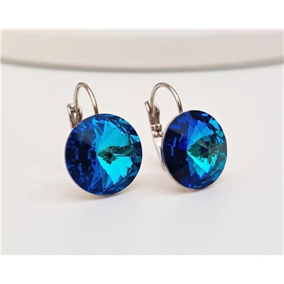 Серьги с кристаллами Swarovski