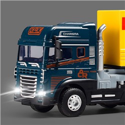 Машина "Фура" 1:24 (свет,звук) в коробке