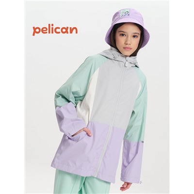 GZJN3369/5 (Ветровка для девочки, Pelican )