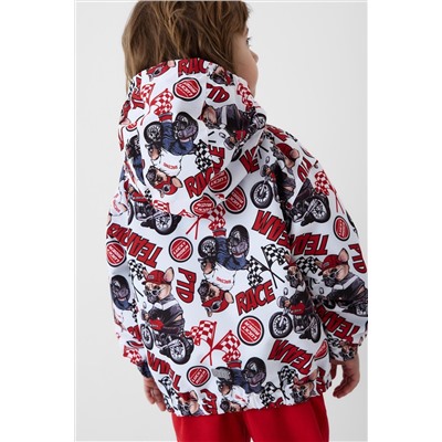 Куртка текстильная с полиуретановым покрытием для мальчиков (ветровка) PLAYTODAY, 1240314