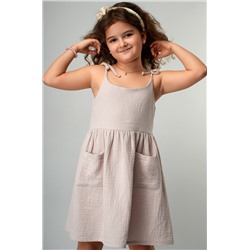 Платье для девочки из муслина Happyfox