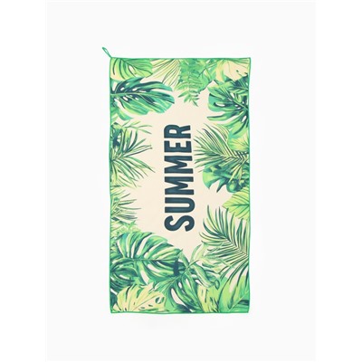 Полотенце пляжное «Этель» Summer, 70×140 см, микрофибра 200 г/м²