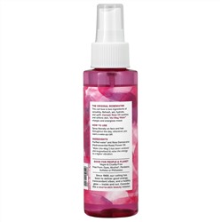Heritage Store, розовая вода, освежающий спрей для лица, 118 мл (4 жидк. унции)