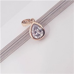 Кулон с цирконом, покрытие позолота, Xuping ML, Х000748584,арт.001.180