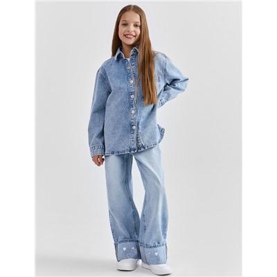 ДЖИНСЫ ДЛЯ ДЕВОЧЕК (осенне-зимний ассортимент) 2026-1DTG503-1t