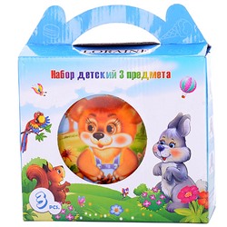 29937 Детский набор 3пр"Мишка" LR (х12)