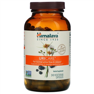 Himalaya, UriCare, 240 вегетарианских капсул
