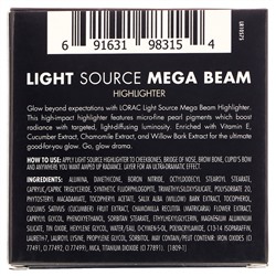 Lorac, Light Source, хайлайтер Mega Beam, оттенок «Золотая лилия», 6,5 г