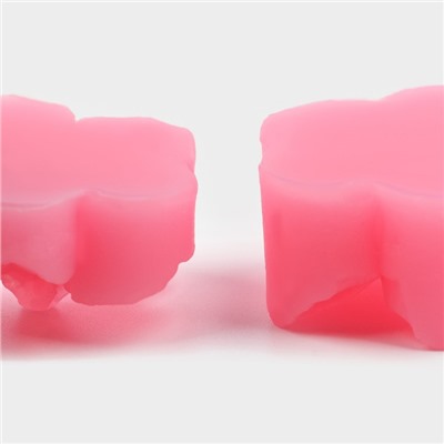 Молд «Цветок», силикон, 2 предмета, 4×2.9 см, МИКС