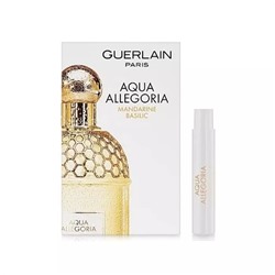 GUERLAIN AQUA ALLEGORIA MANDARINE BASILIC edt (w) 1ml пробник