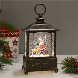 Светильник настольный новогодний 14х8х27 / NG206-26 /уп 12/ музыкальный