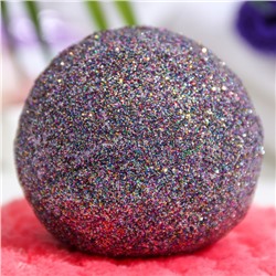 Бомбочка для ванн с блестками «Shine berry», 120 г
