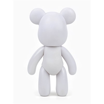 УЦЕНКА Декор фигурки зеркальной мозаикой «Медведь», серебро