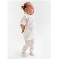 Лосины Крошка Я «Бархат», рост 92-98 см, белые