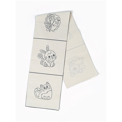 Набор для творчества. Вышивка на холсте «Весёлая компания»