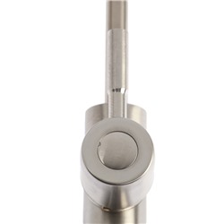 Кран для всех видов бытовых фильтров ZEIN К-04, нержавеющая сталь, сатин