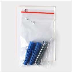 Полка для ванной прямая, 34×12×7.5 см, черная