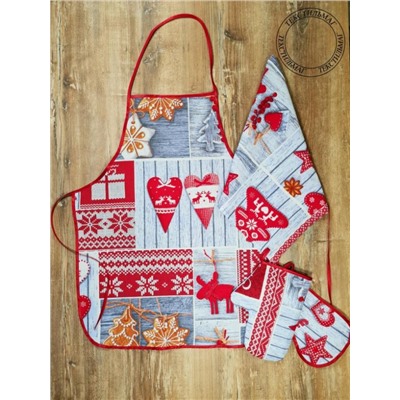 Набор рогожка 4 предмета "Чудеса"