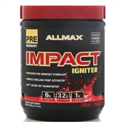 ALLMAX Nutrition, Impact Igniter Pre-Workout, Fruit Punch, 11.6 oz (328 g)