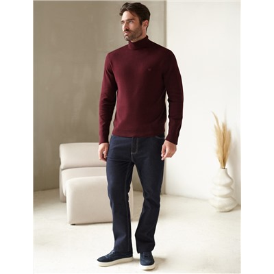 Свитер из хлопка с нейлоном