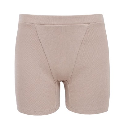 Шорты женские MINAKU: Basic line, бежевые, размер 46