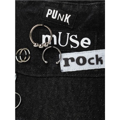 Панама текстильная джинсовая для девочек