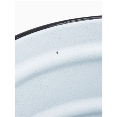 УЦЕНКА Кастрюля цил.борт. 12 л белая (без декора)