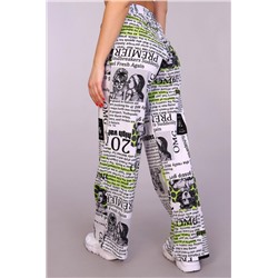 Брюки 15306 (Зеленый)