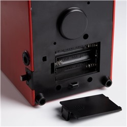 Светодиодная фигура «Рождественский вечер» 15.5×14×10.5 см, полистоун, батарейки ААх3 (не в комплекте), USB, свечение мульти