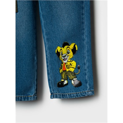 Брюки текстильные джинсовые для мальчиков