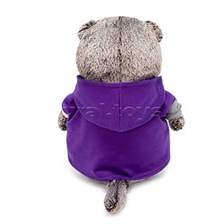 Кот Басик в разноцветной толстовке