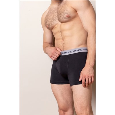Набор трусов (3 шт.) BeGood UM1201B Underwear темно-серый меланж/бургунди меланж/черный