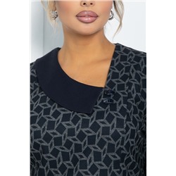 Платье Маргарет (синее) П11776