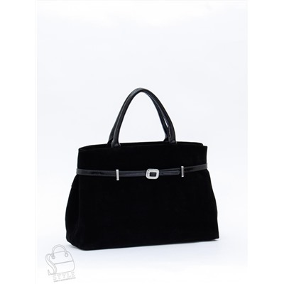 Сумка женская кожаная 91156MSS black Velina Fabbiano-Safenta