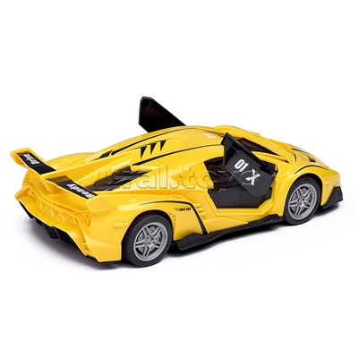 Машина "СпортКар" р/у, 27MHz, в коробке