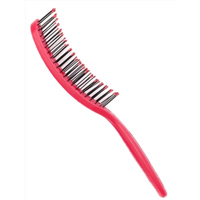 Dewal Beauty Щетка для укладки волос продувная / Friendly DBEF72, нейлоновый штифт, Berry 24445