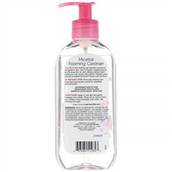 Garnier, SkinActive, мицеллярная очищающая пенка, многоцелевая, легко смывающаяся, для всех типов кожи, 200 мл (6,7 жидк. унции)