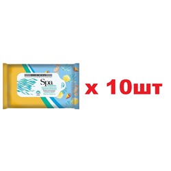 Салфетки влажные SPA Freshness 15шт Морская свежесть 10шт