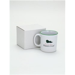 УЦЕНКА Кружка керамическая новогодняя «Счастливого года», 340 мл