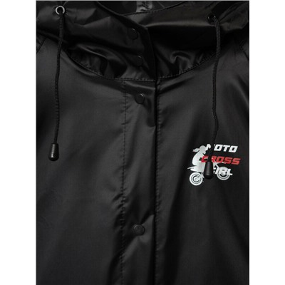 Плащ текстильный с полиуретановым покрытием для женщин (дождевик)